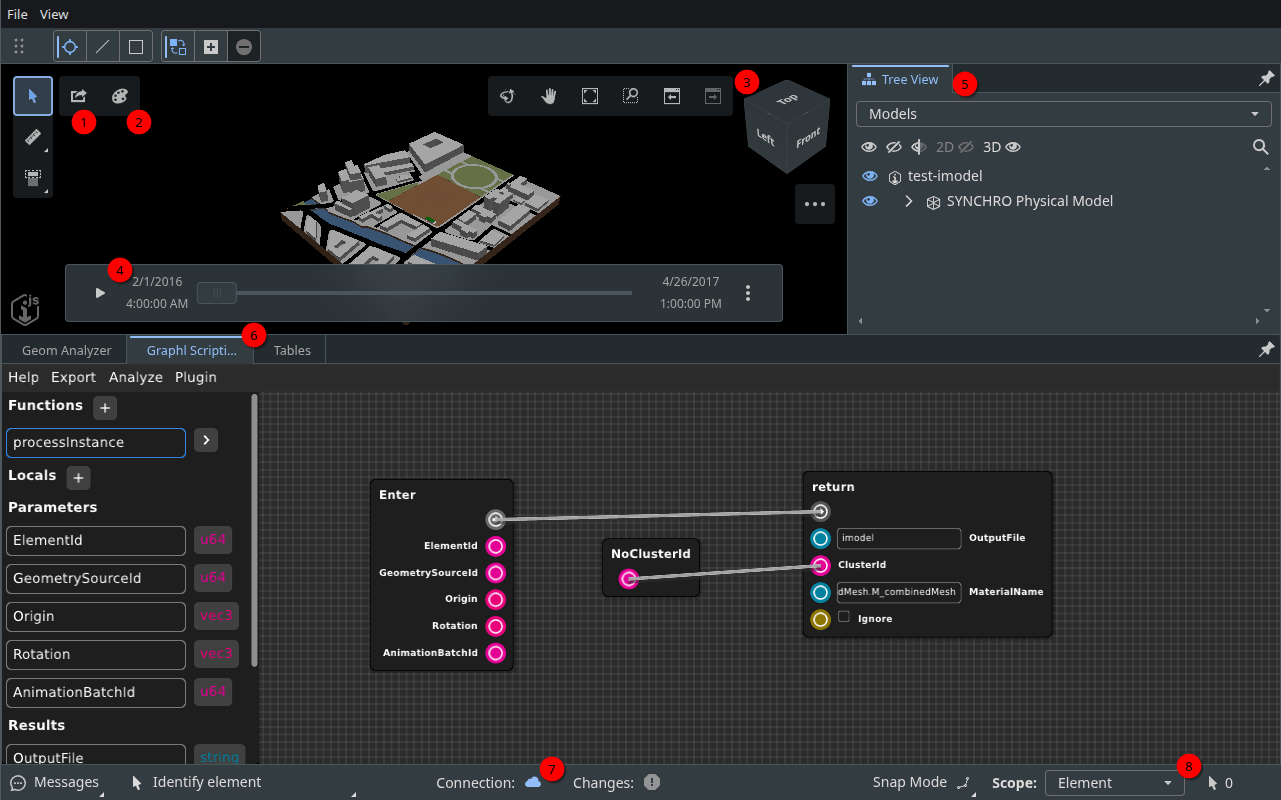 The export creation interface of Twin Sync Studio
